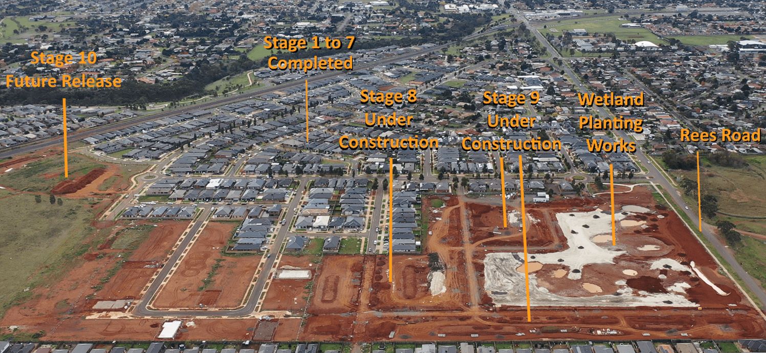 Maplewood Estate - Melton South Construction Progress