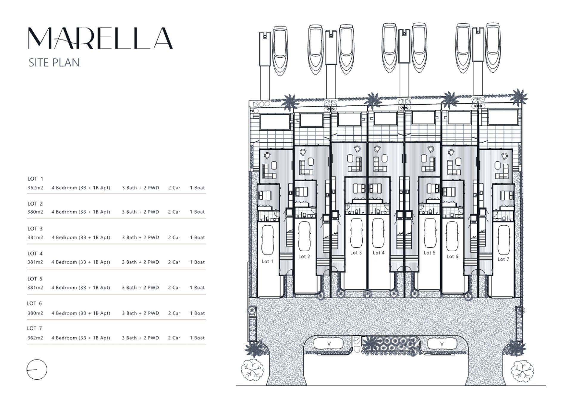 Marella Townhouses - Runaway Bay Masterplan