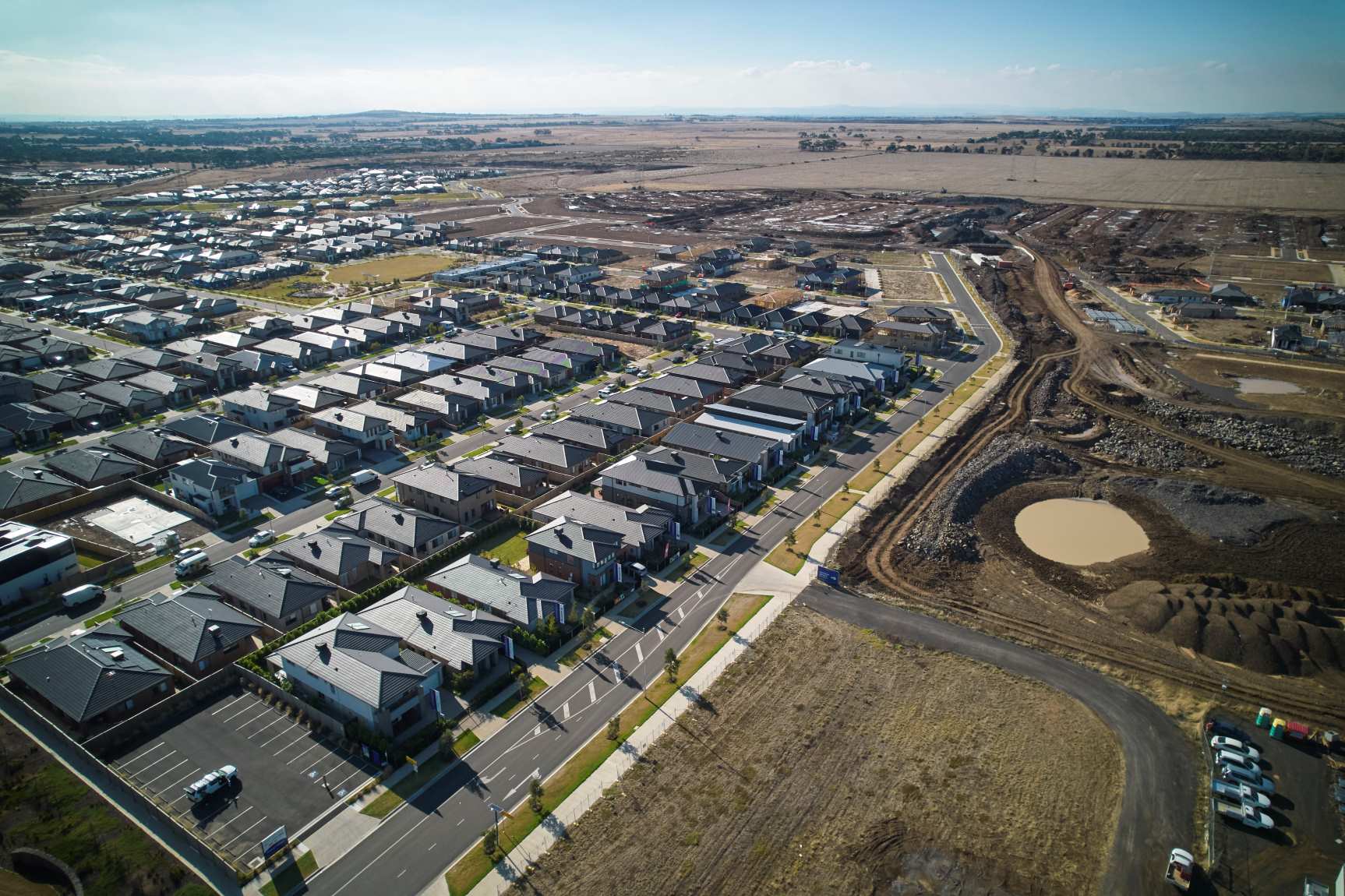 Marigold Estate - Tarneit Aerial