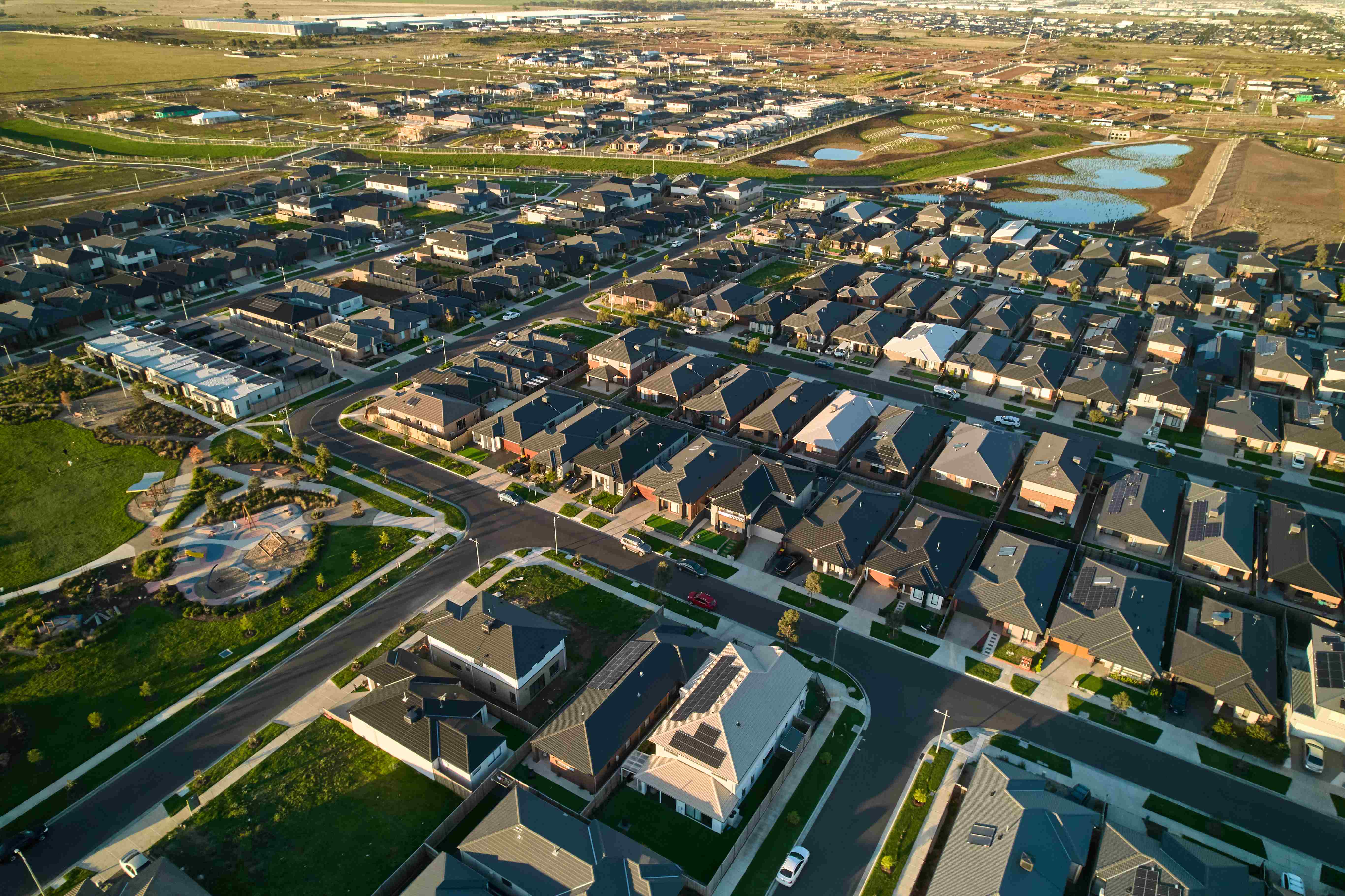 Marigold Estate - Tarneit Aerial
