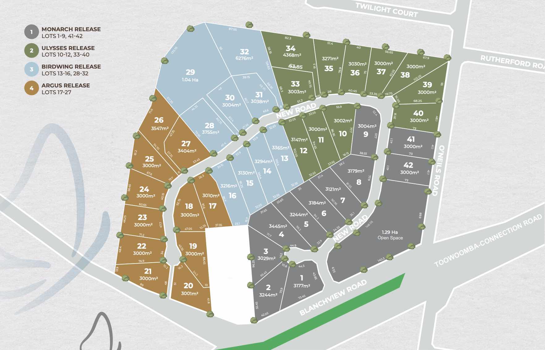 Mariposa Pocket Estate - Withcott Masterplan