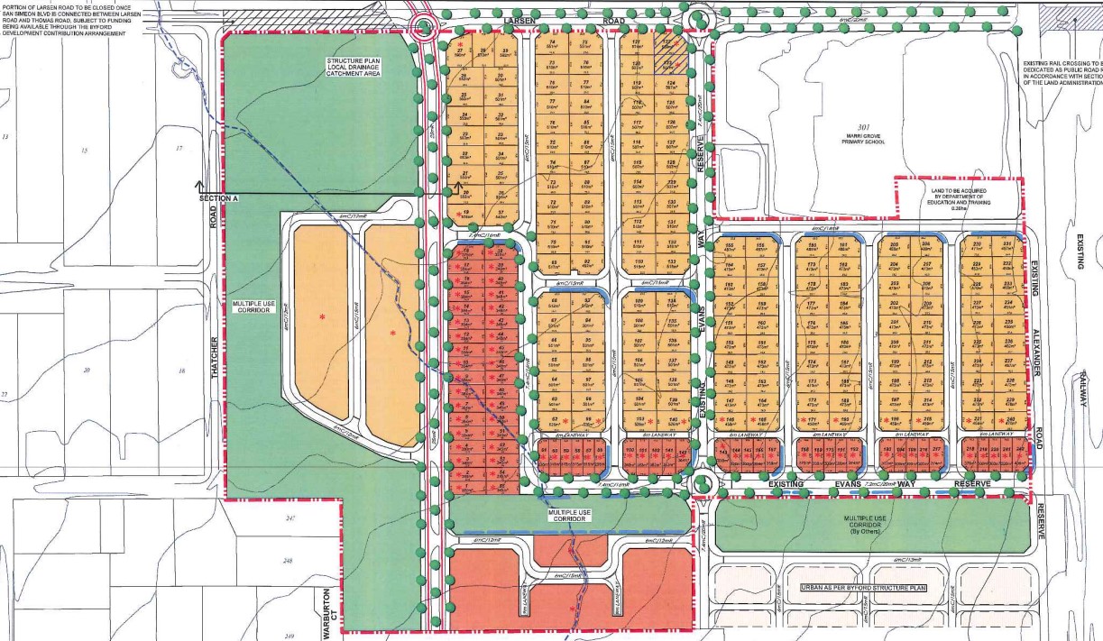 Marri Park Estate - Byford Master Plan
