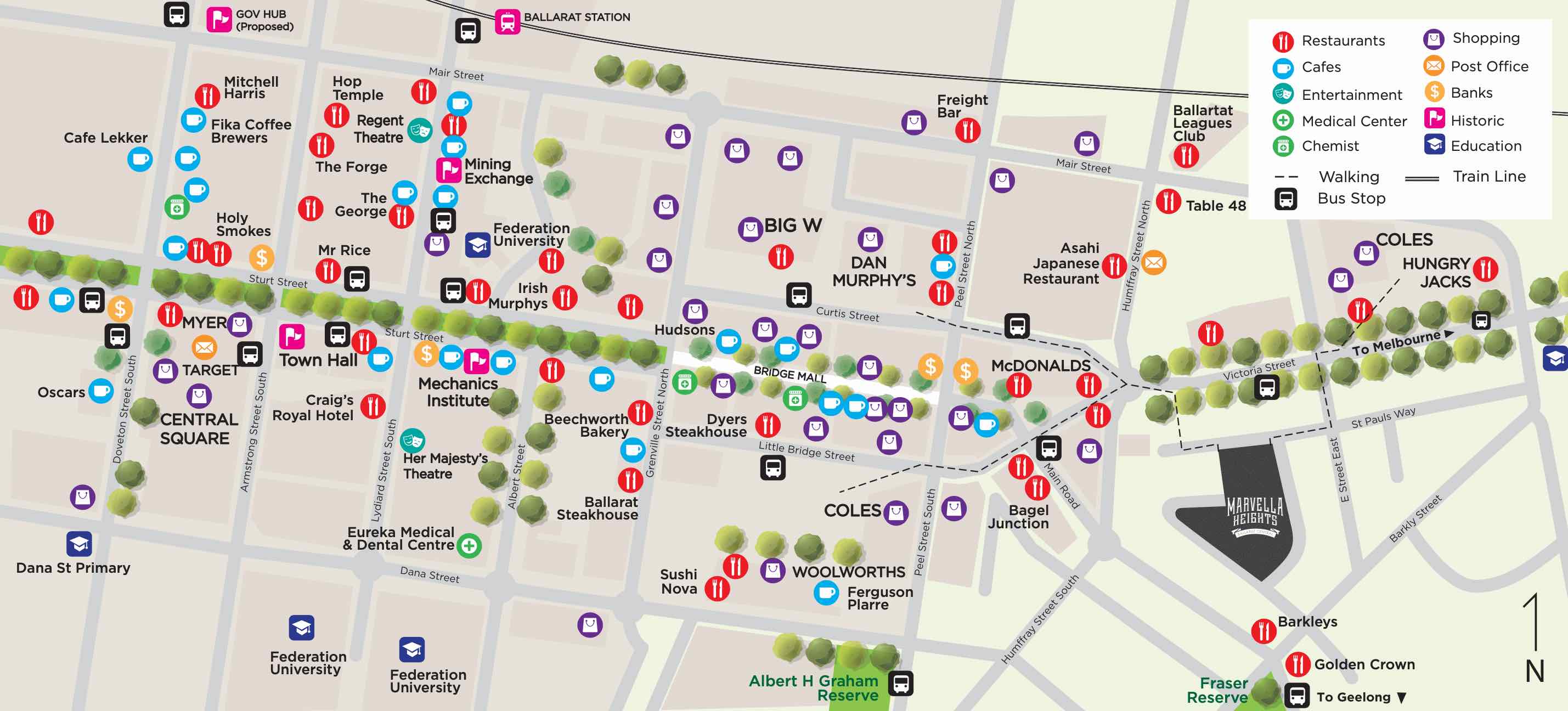 Marvella Heights Estate - Bakery Hill Location map