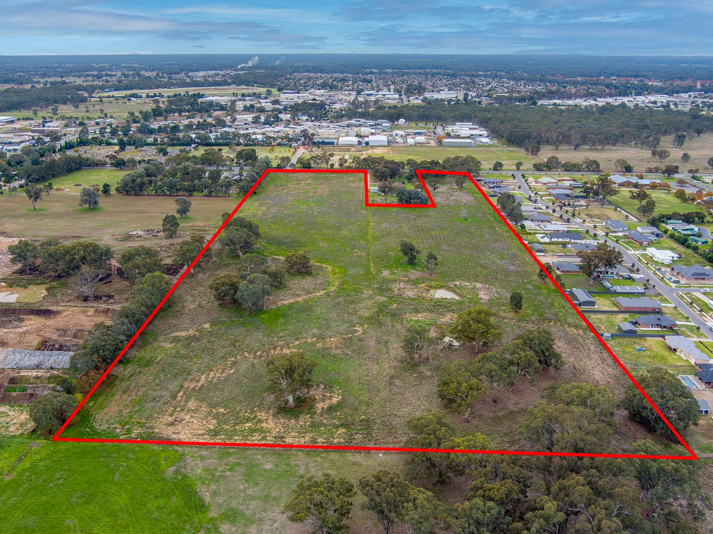 Mason Estate - Wangaratta Aerial