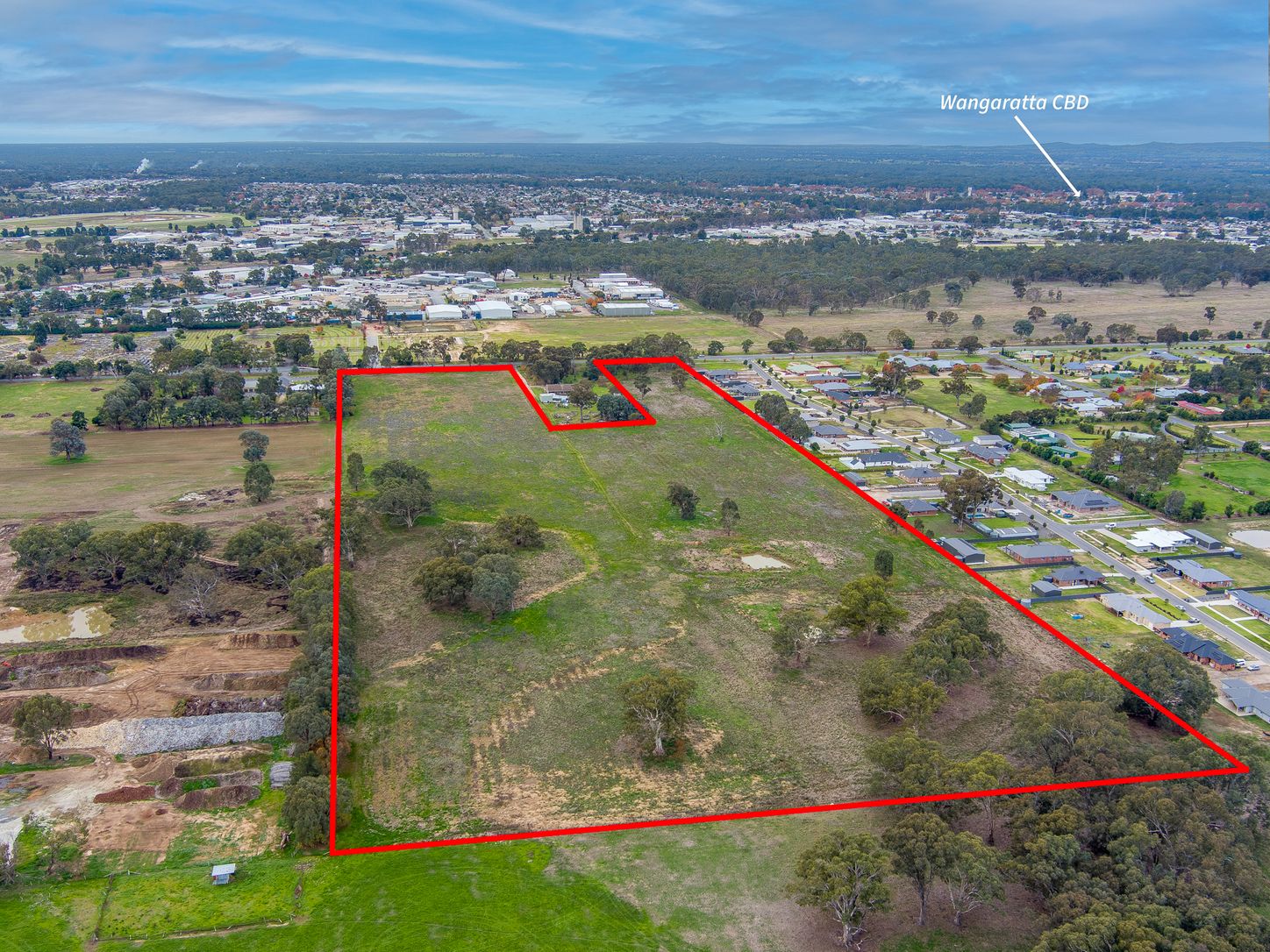 Mason Estate - Wangaratta Aerial