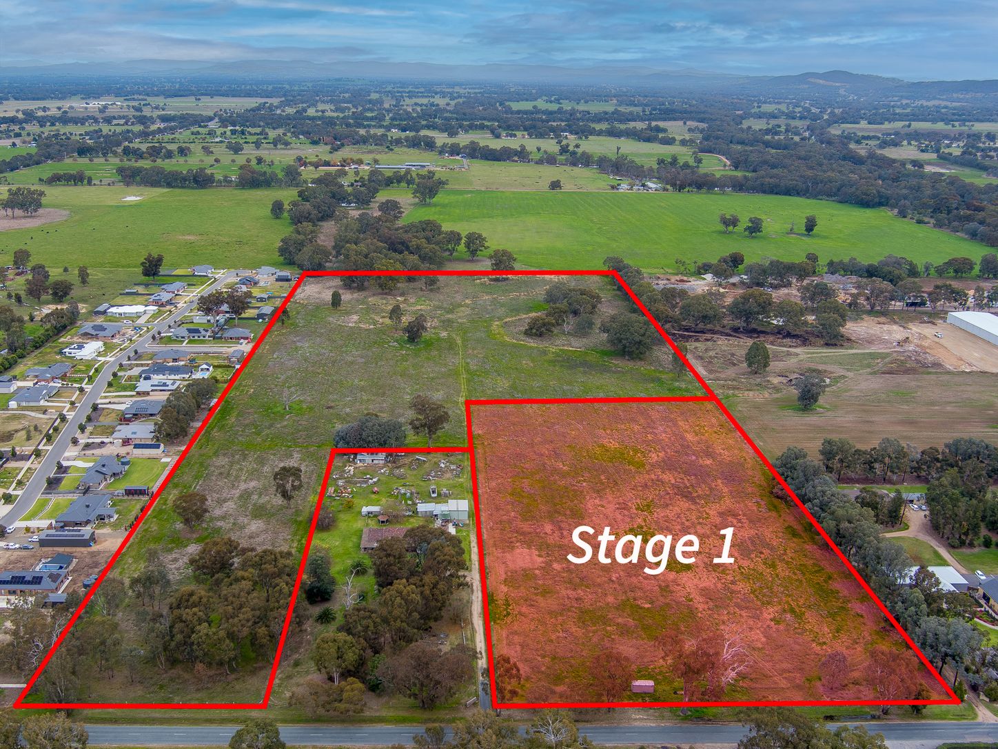 Mason Estate - Wangaratta Aerial
