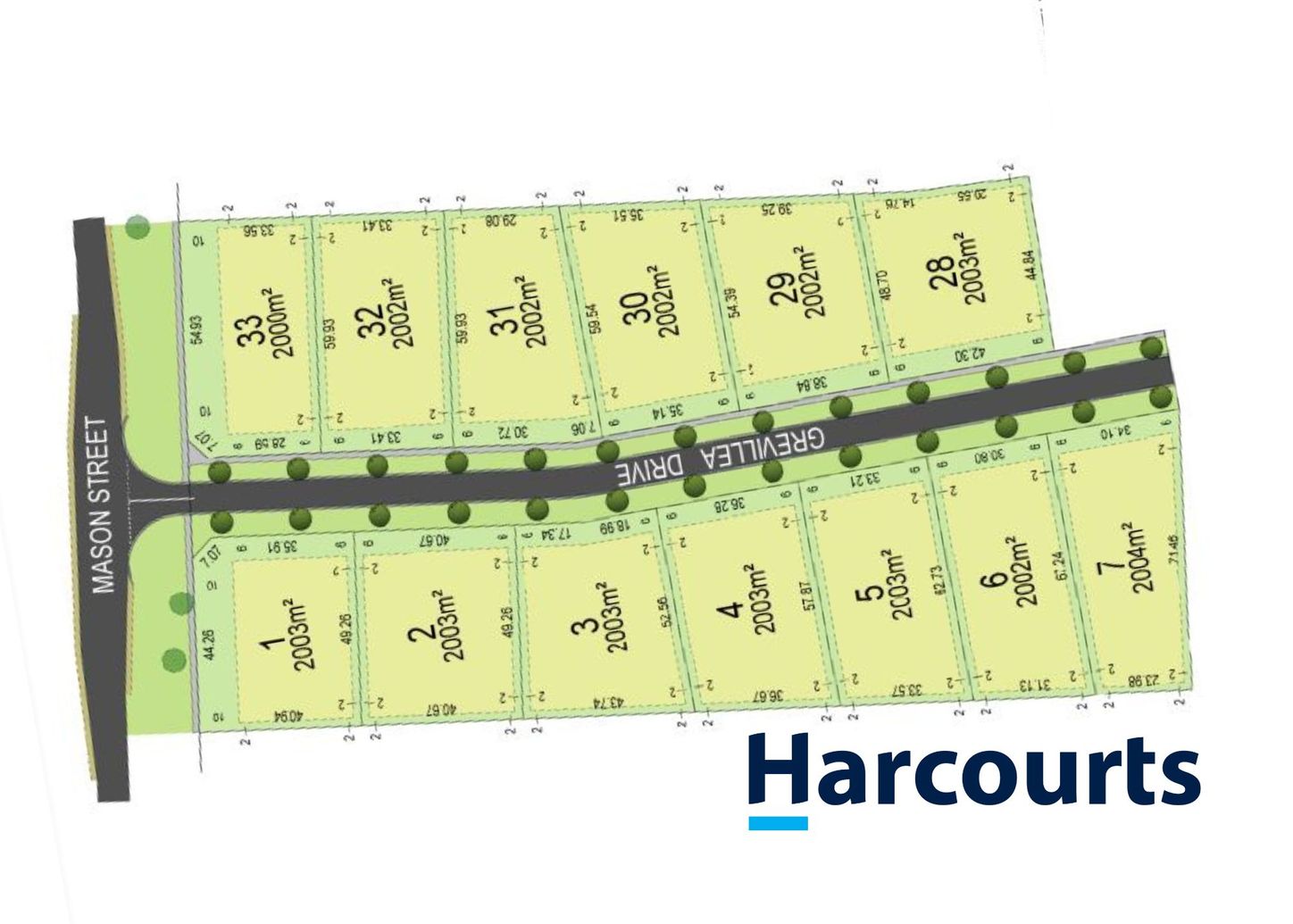 Mason Estate - Wangaratta Release Map