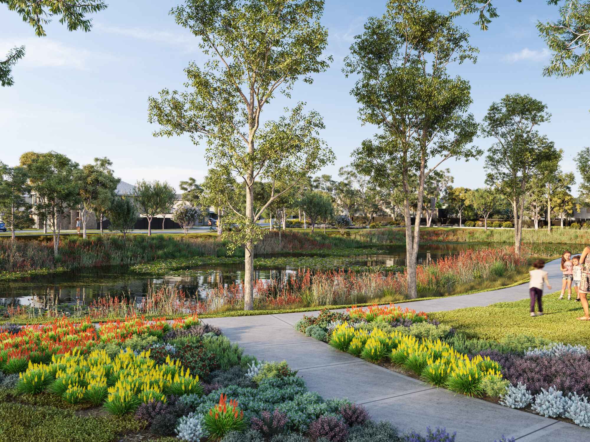 Mason Quarter Estate - Wollert Render