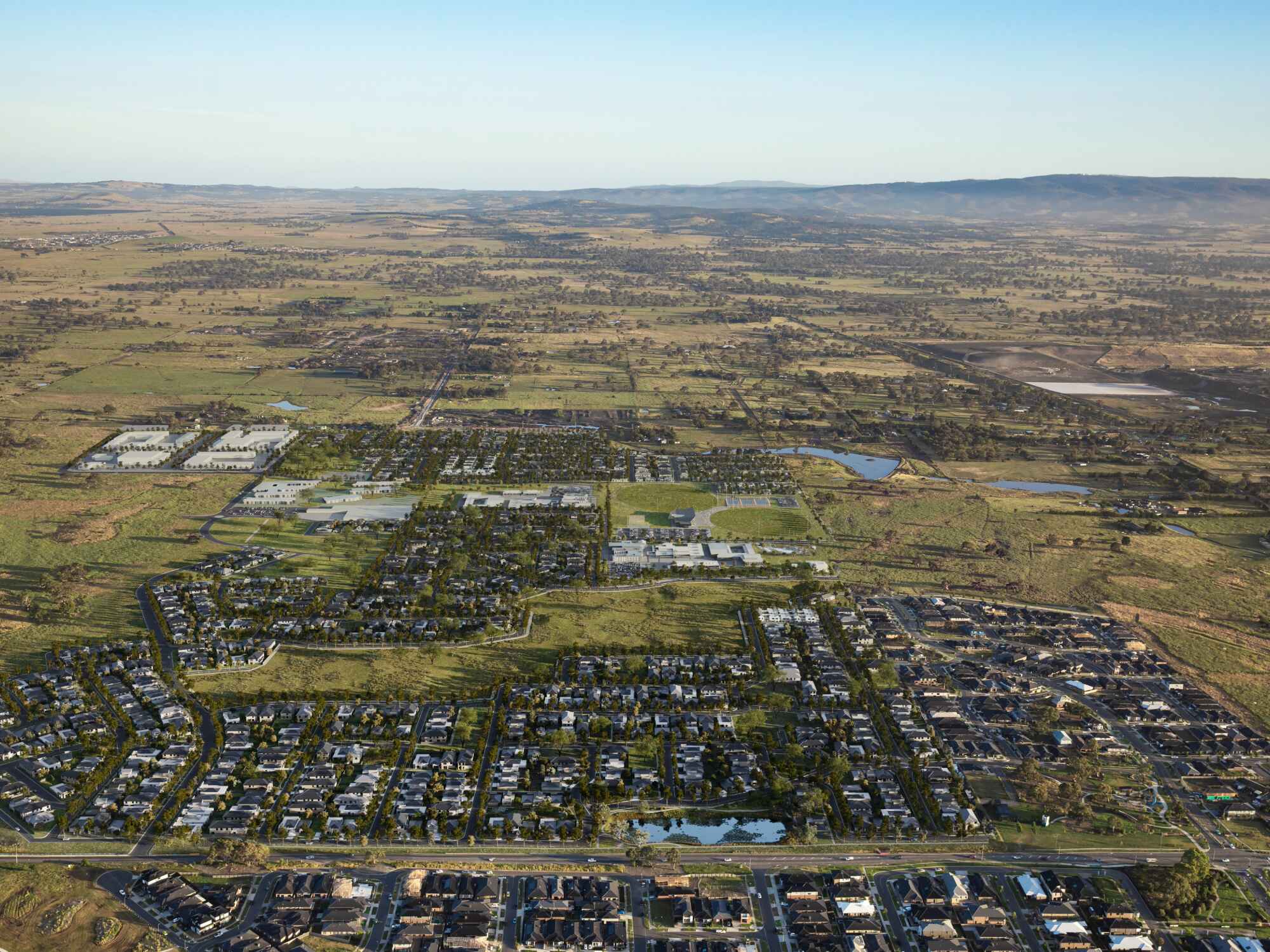 Mason Quarter Estate - Wollert Aerial