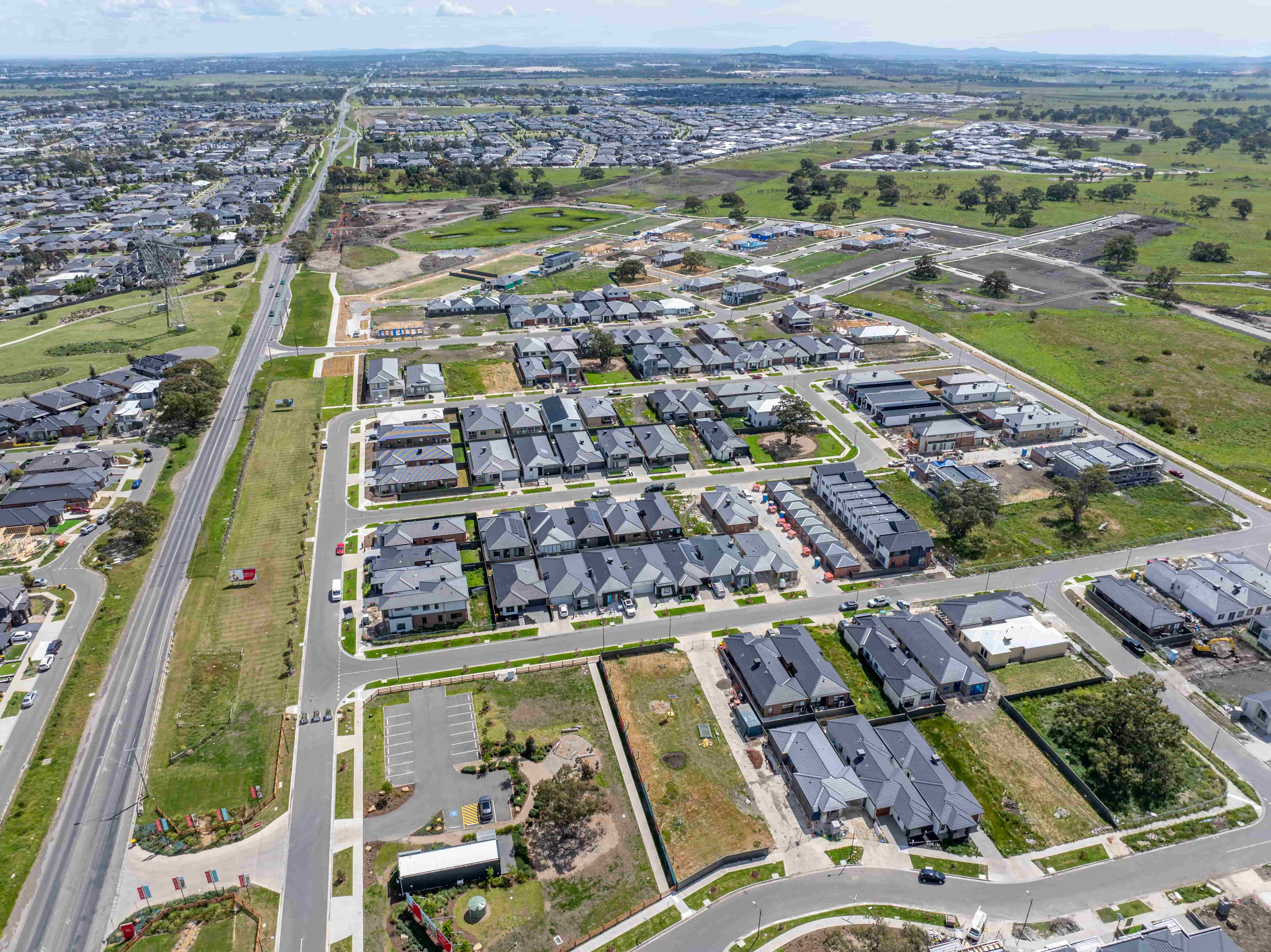 Mason Quarter Estate - Wollert Aerial