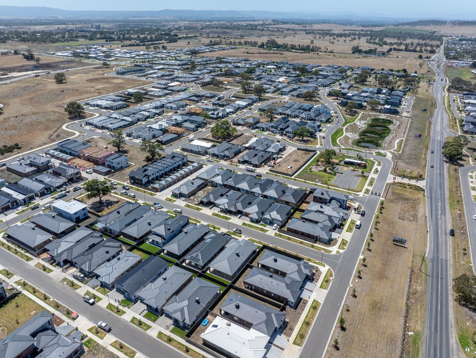 Mason Quarter Estate - Wollert Aerial