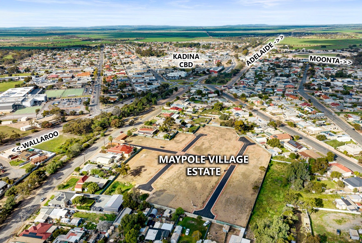 Maypole Village Estate - Kadina Aerial