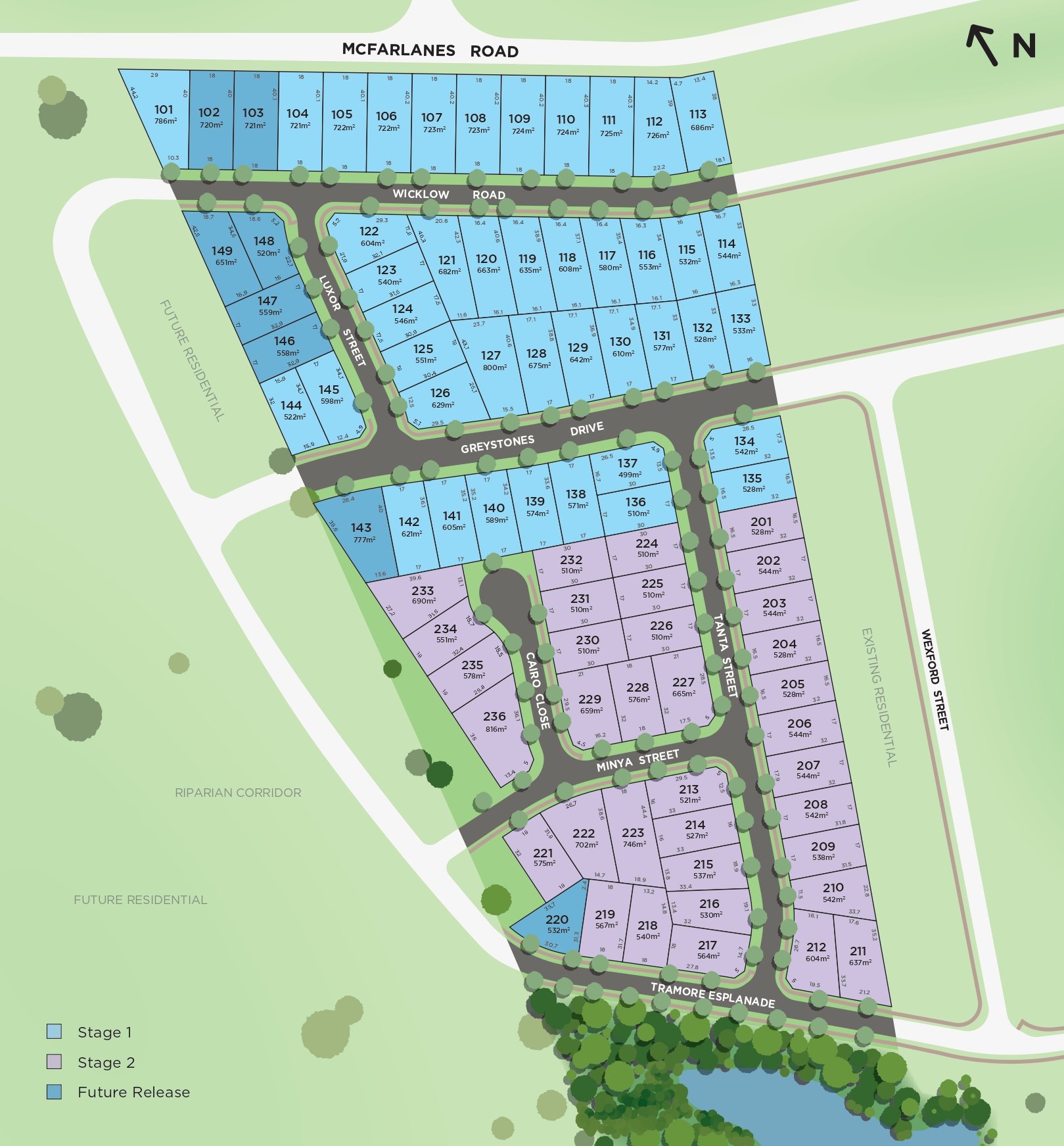 McFarlanes Estate - Chisholm Masterplan