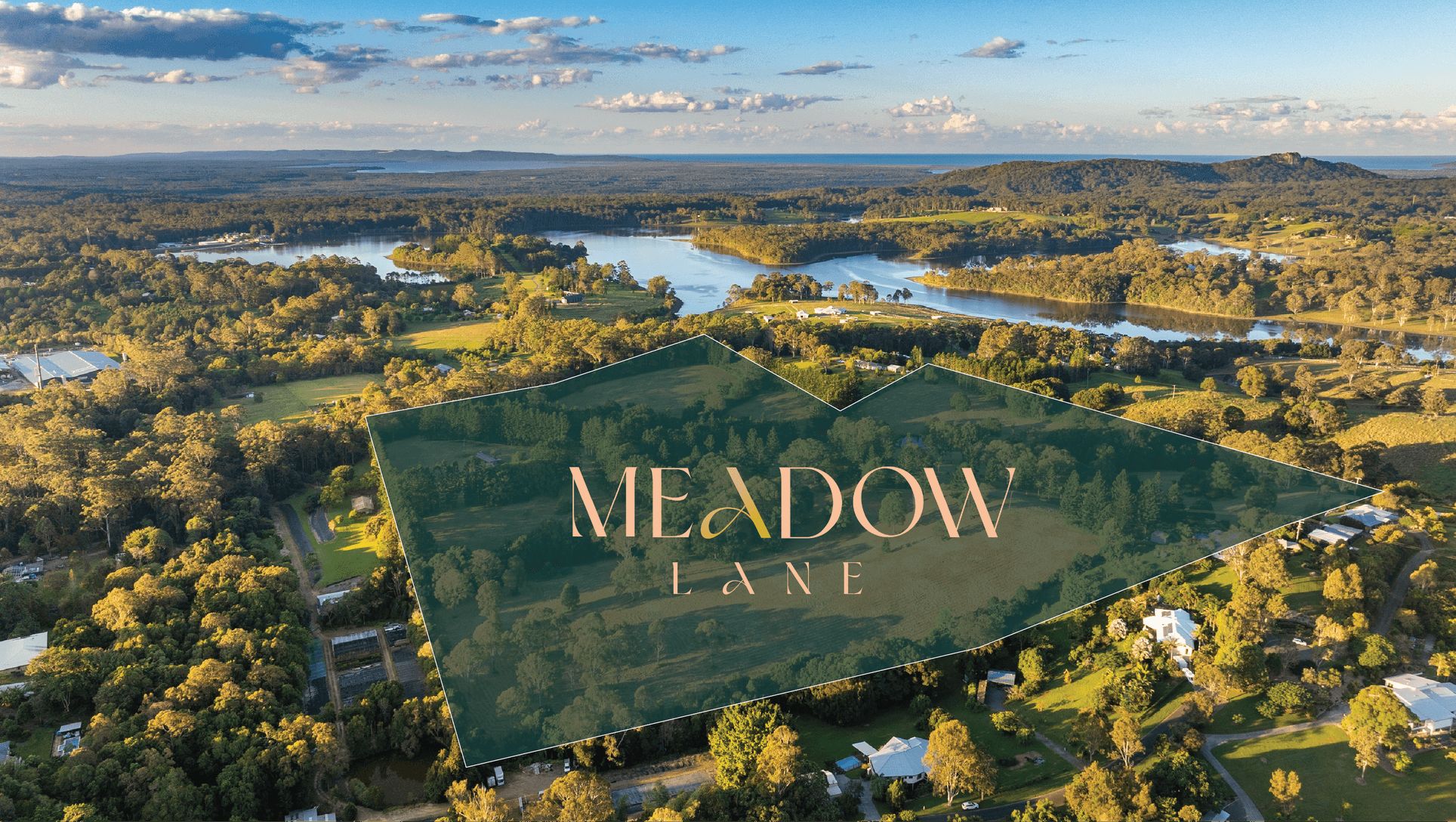 Meadow Lane Estate - Lake MacDonald Aerial
