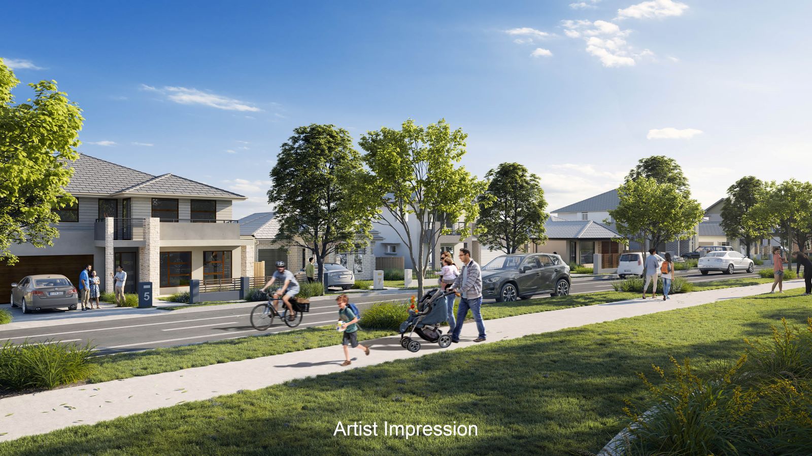 Menangle Park Estate - Menangle Render