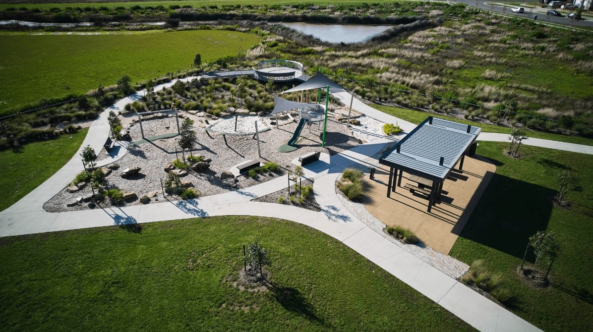 Meridian Estate - Clyde North Aerial