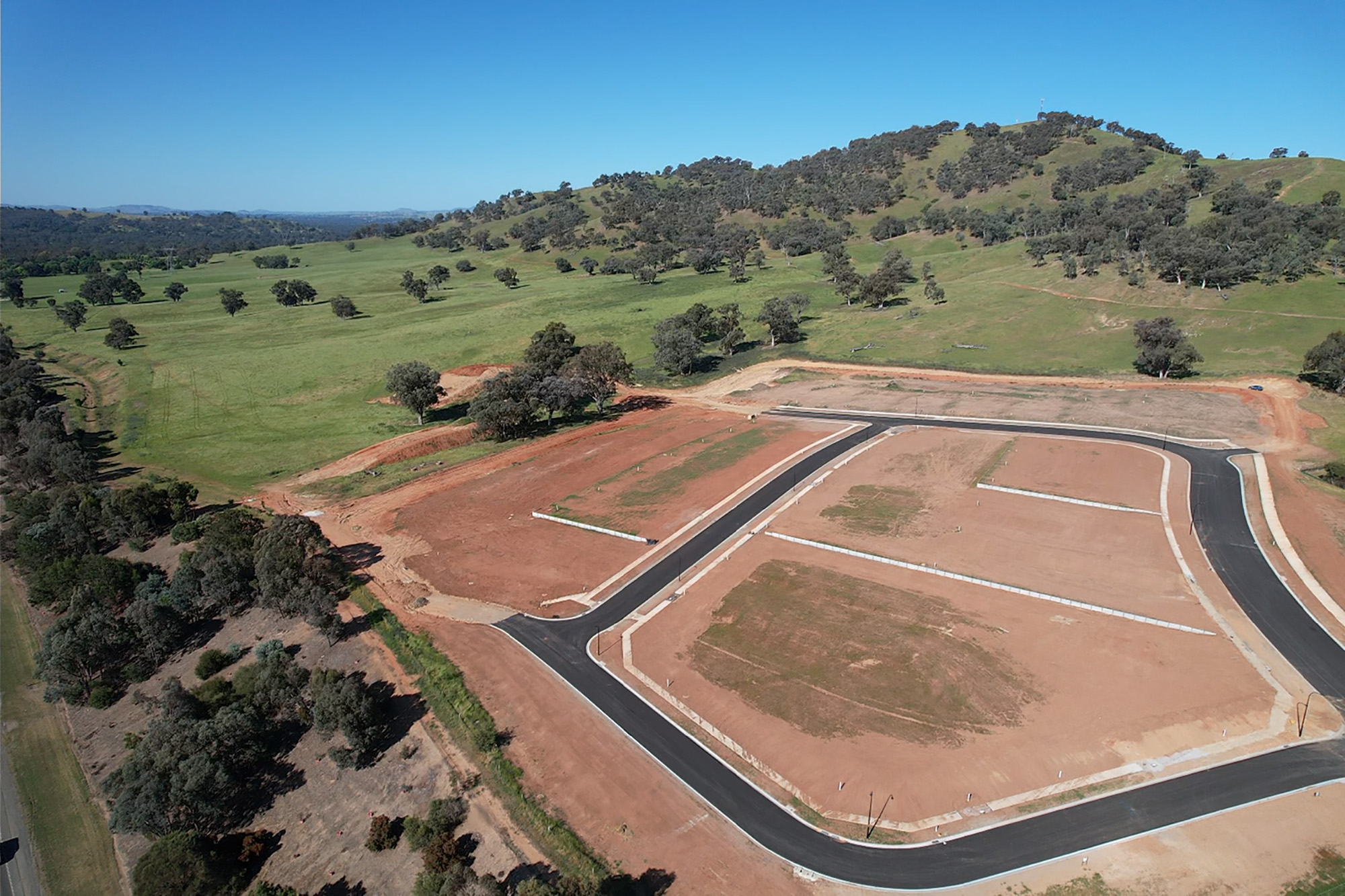 Meridien Rise Estate - Wodonga Aerial