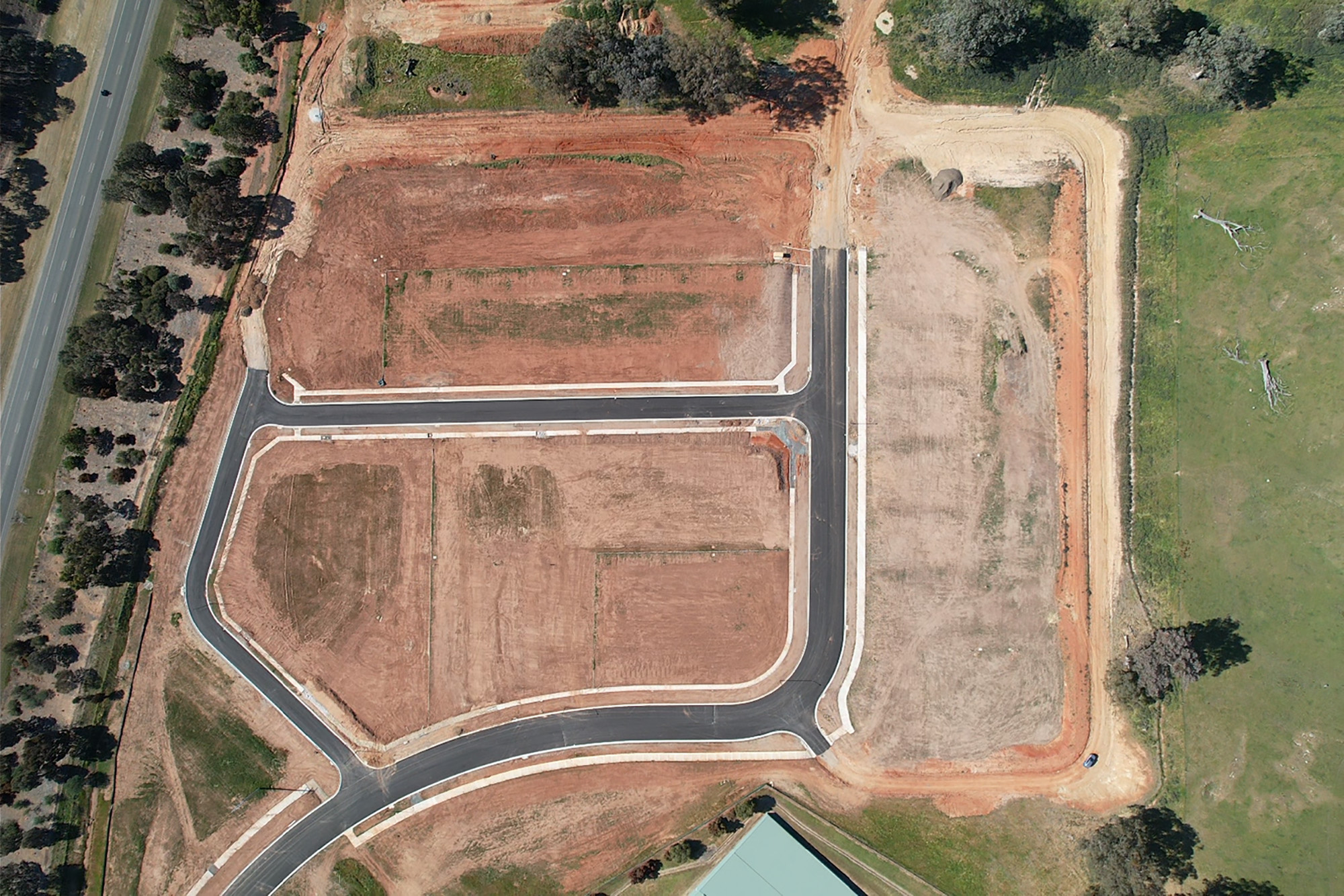Meridien Rise Estate - Wodonga Aerial