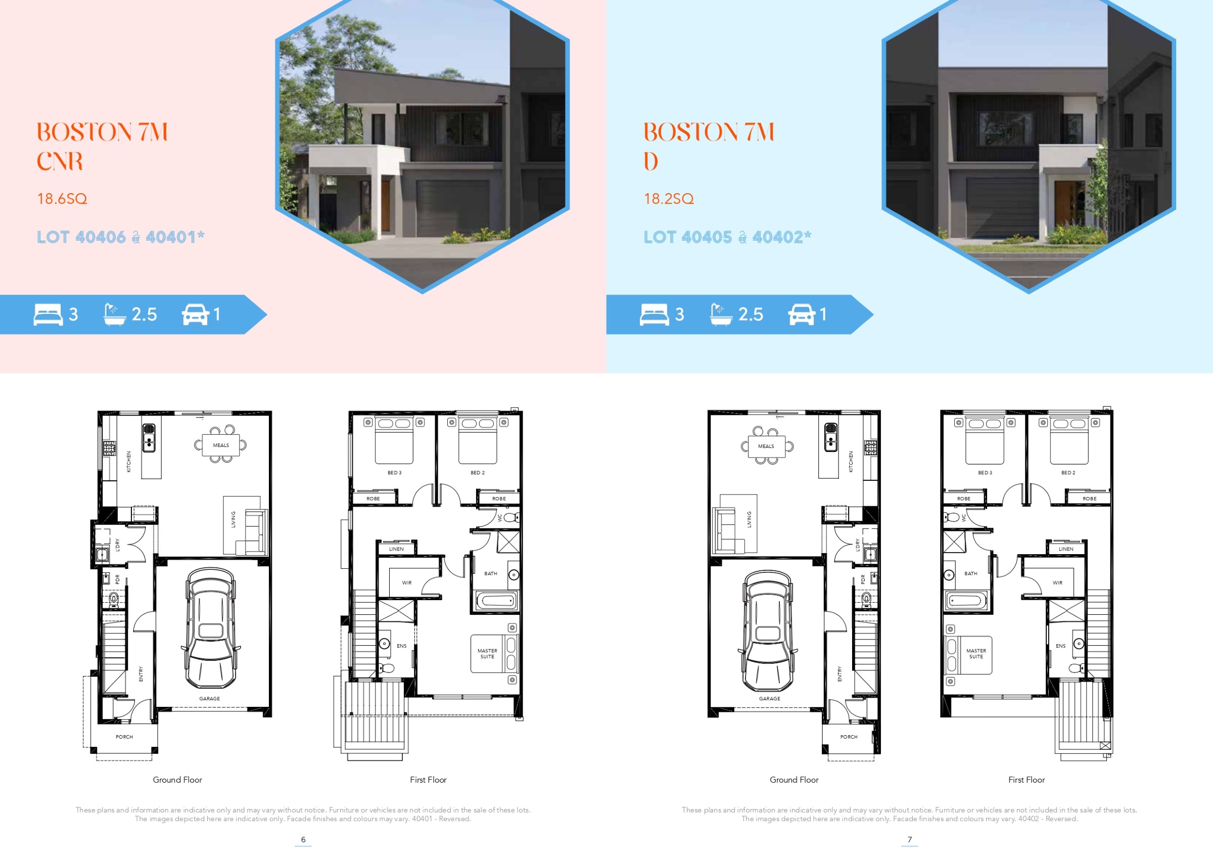 Mesa Townhome Collection at Stockland Highlands - Mickleham Floorplan