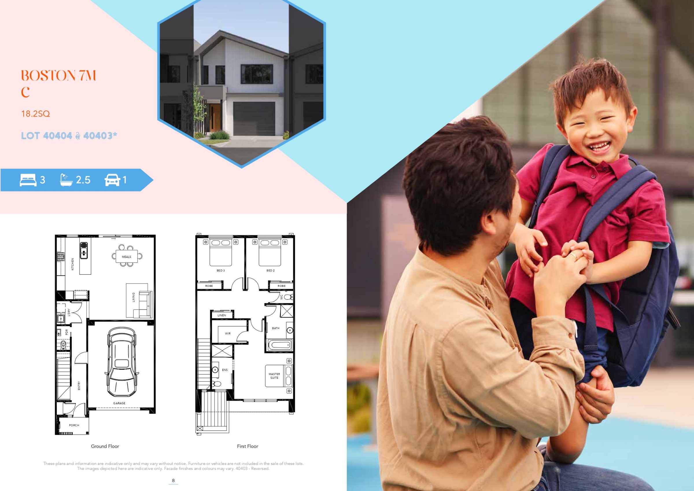Mesa Townhome Collection at Stockland Highlands - Mickleham Floorplan
