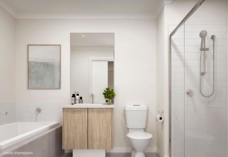 Metricon TownLiving at Manor Lakes - Manor Lakes Bathroom