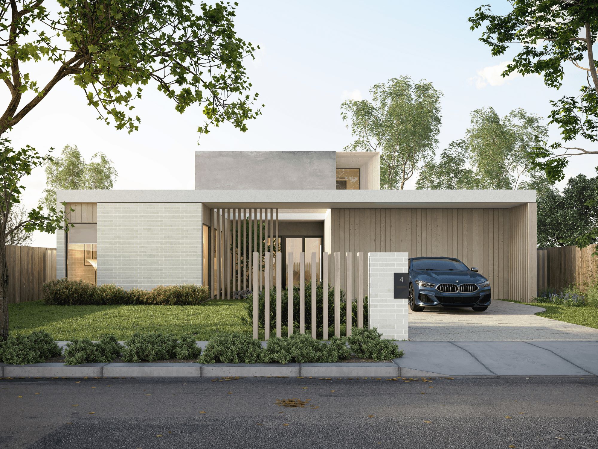 Middleton Field Estate - Daylesford Render