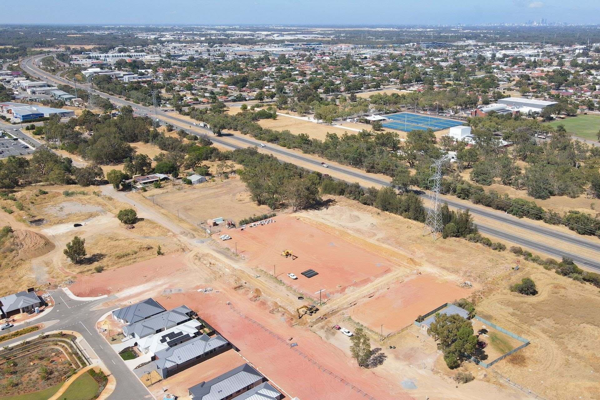 Midvale Mews Estate - Midvale Aerial