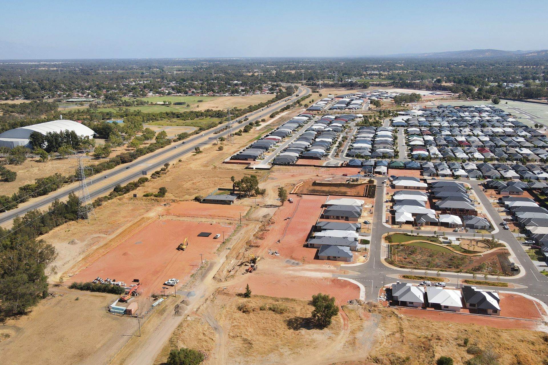 Midvale Mews Estate - Midvale Aerial