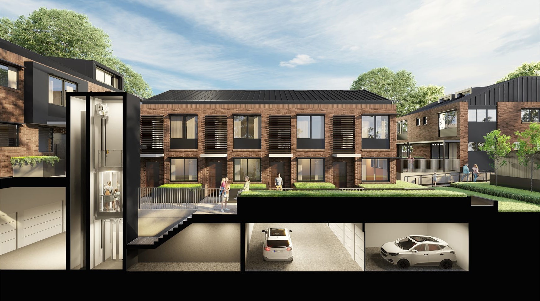 Mildred Garden Estate - Hornsby Render