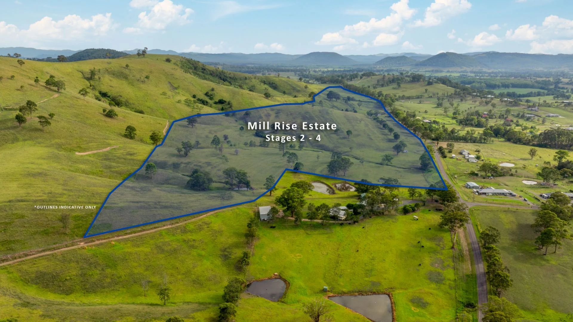 Mill Rise Estate - Clarence Town Aerial