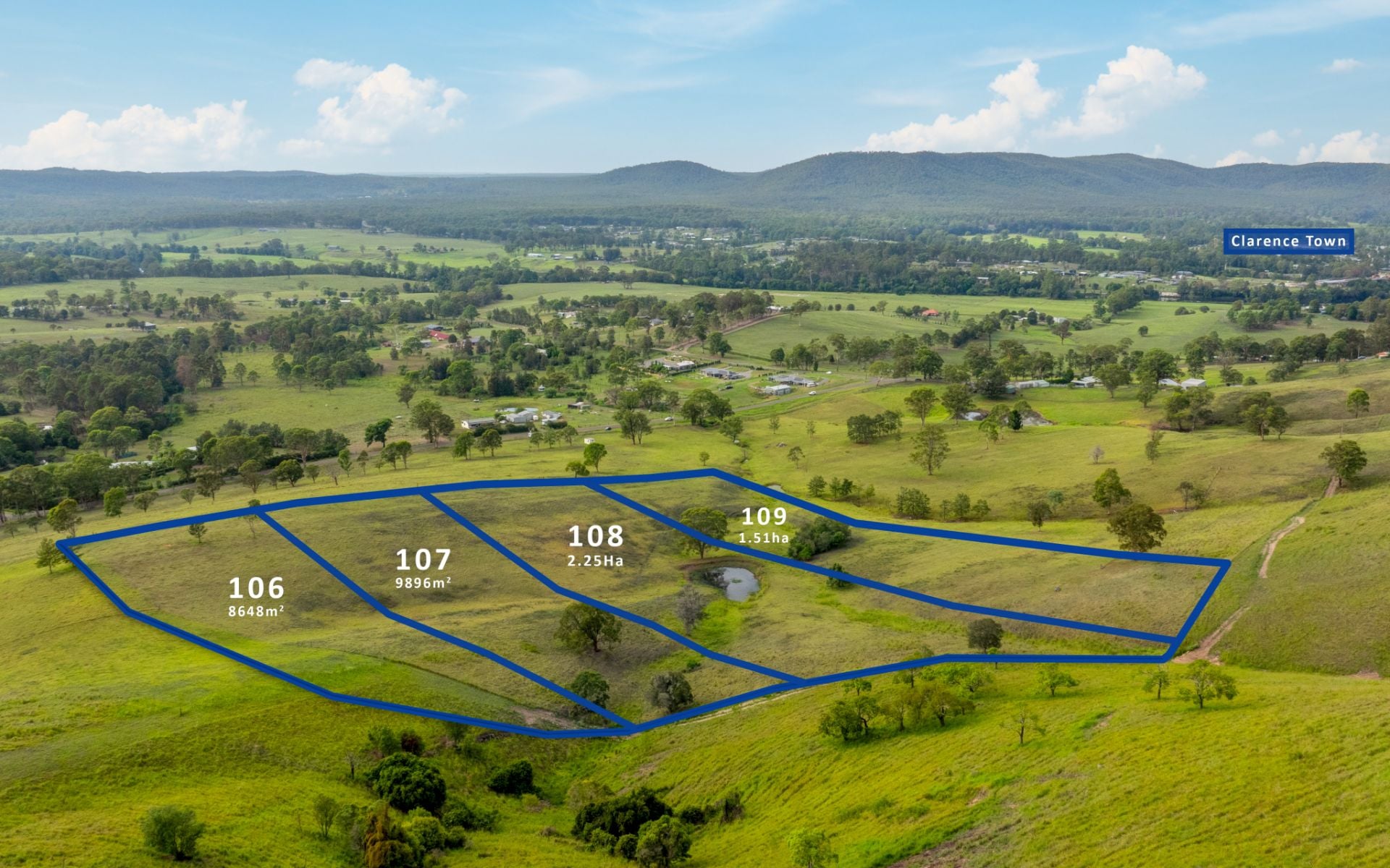 Mill Rise Estate - Clarence Town Aerial