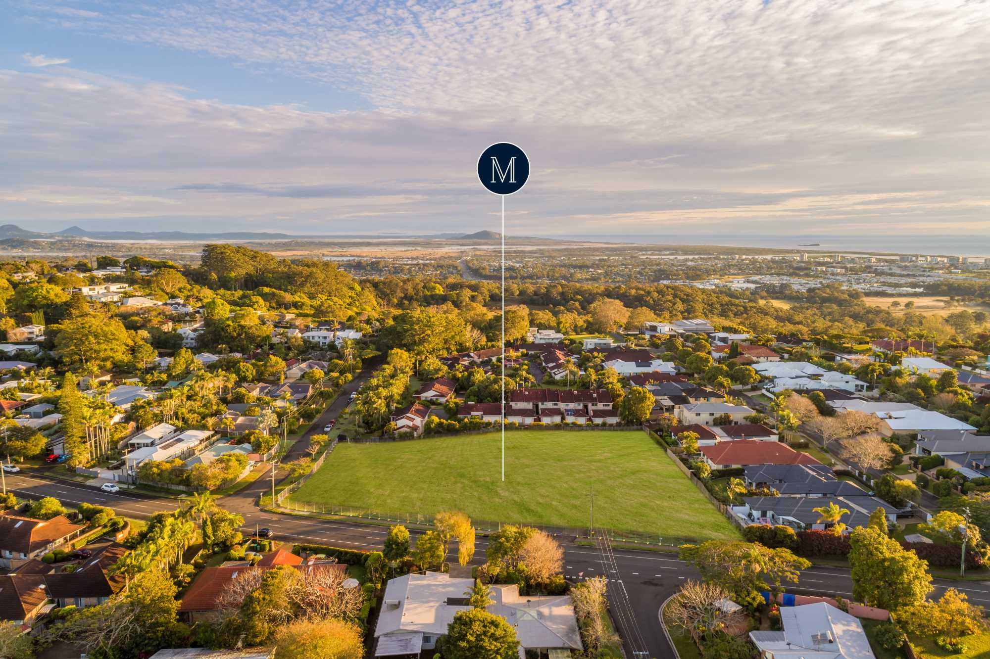 Mill Road Estate - Buderim Aerial