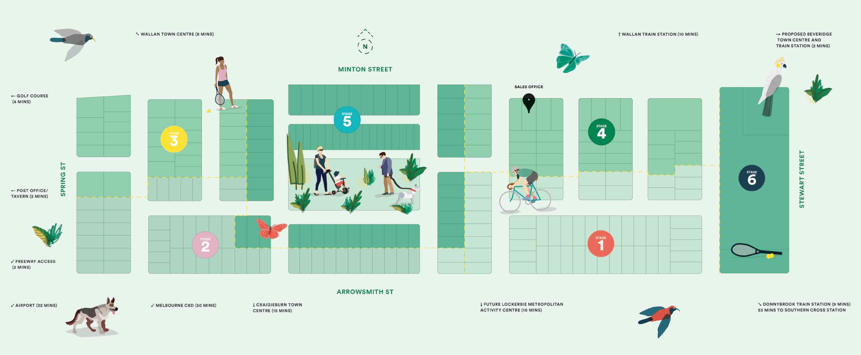 Minton Place Beveridg Masterplan