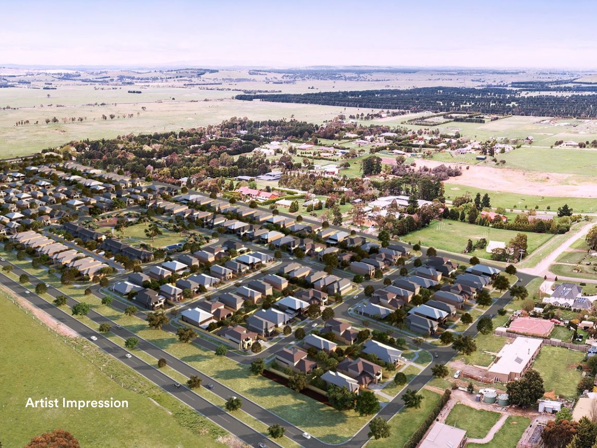 Minton Place Estate - Beveridg Aerial