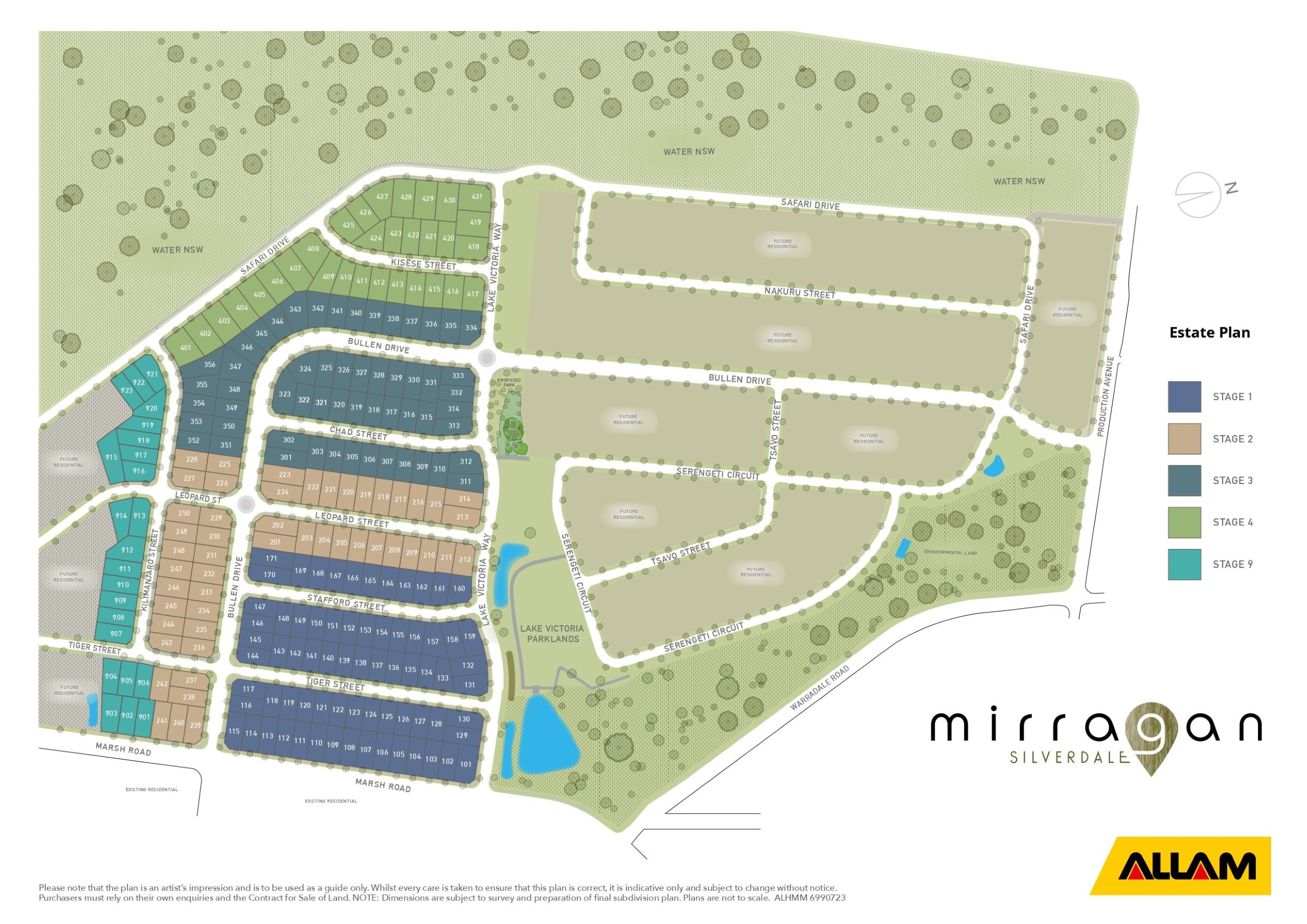 Mirragan Estate - Silverdale Masterplan
