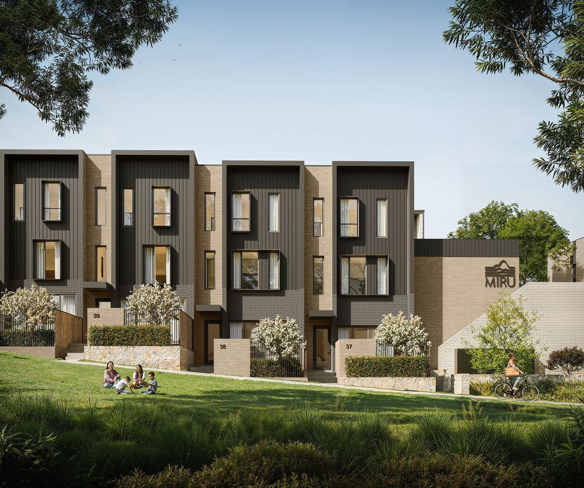 Miru Townhomes - Denman Prospect Render
