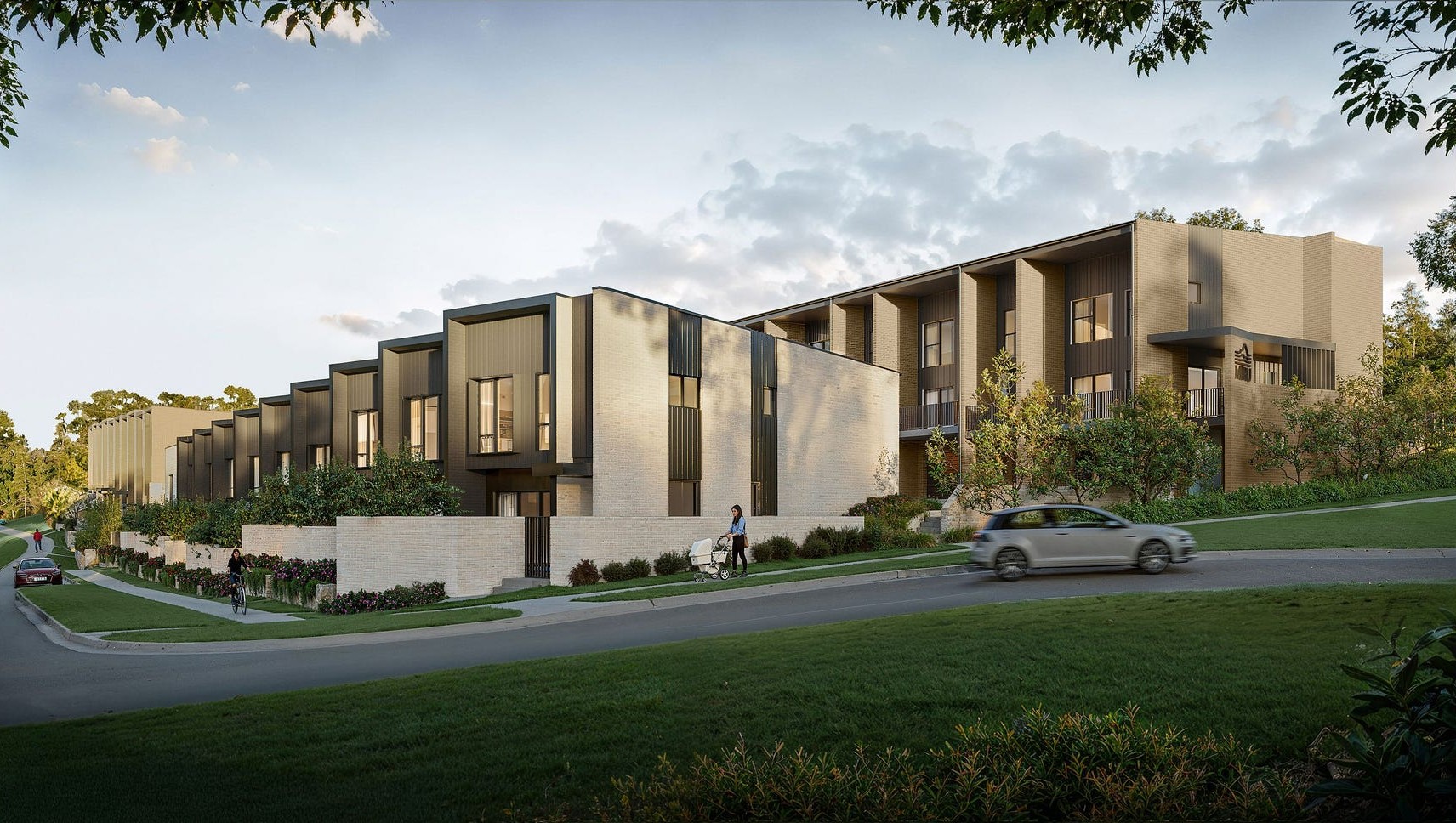 Miru Townhomes - Denman Prospect Render