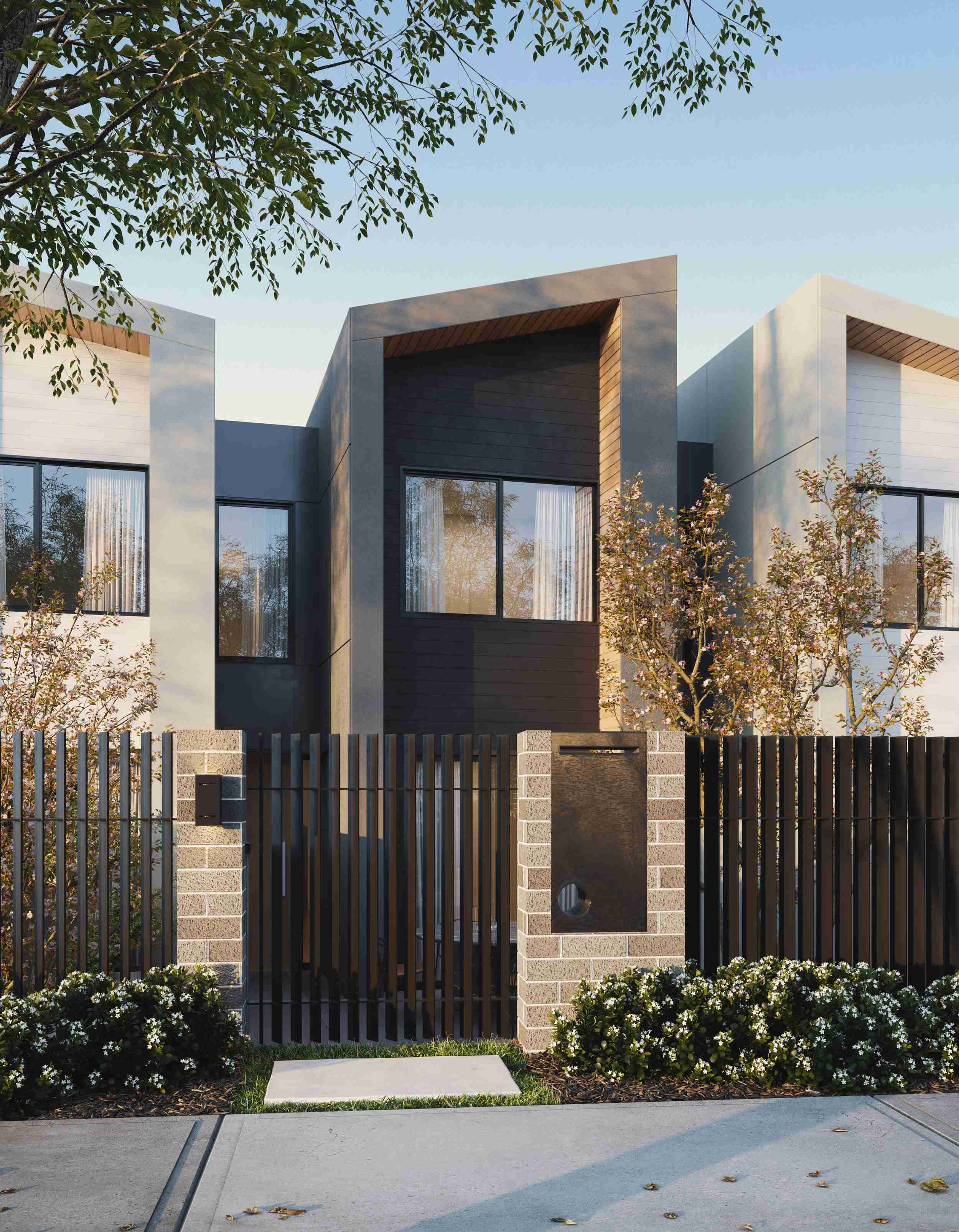 Moment Townhouses - Whitlam Render