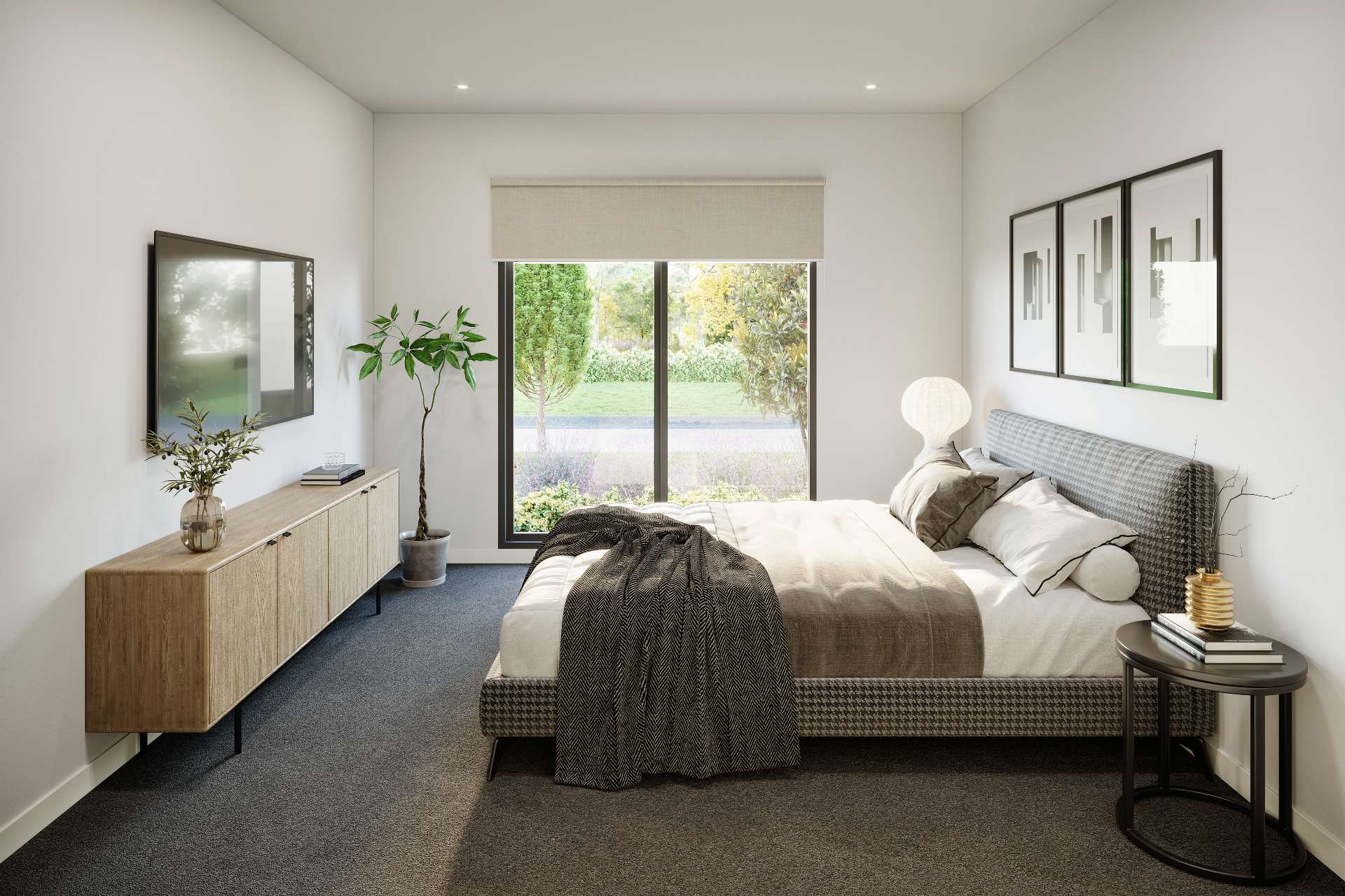 Mondina Parkside Townhomes at Kingsfield - Sunbury Bedroom