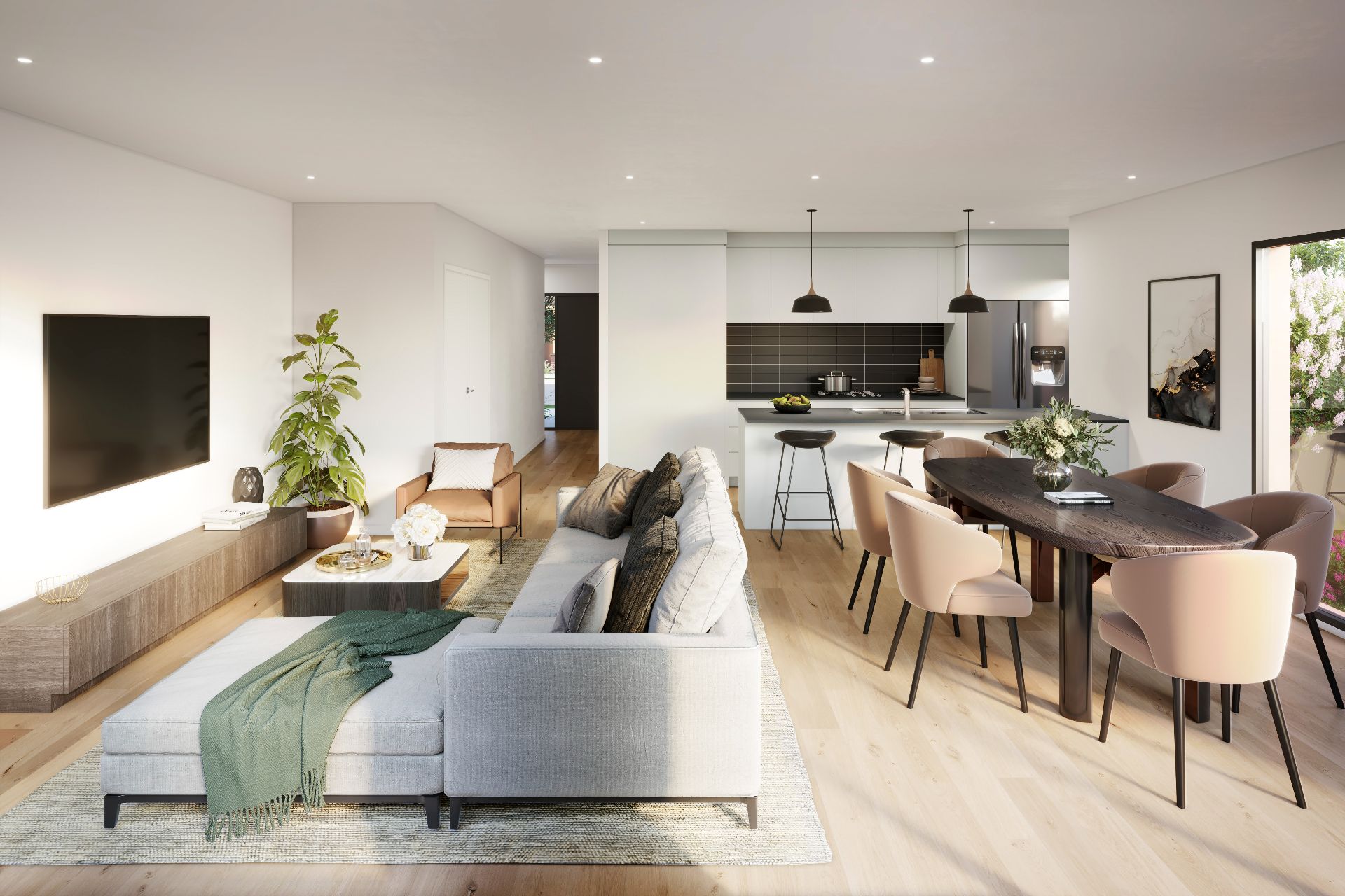Mondina Parkside Townhomes at Kingsfield - Sunbury Kitchen