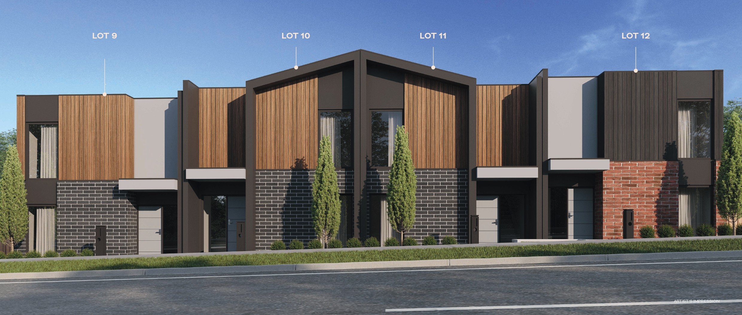 Mondina Rise Estate - Leneva Render