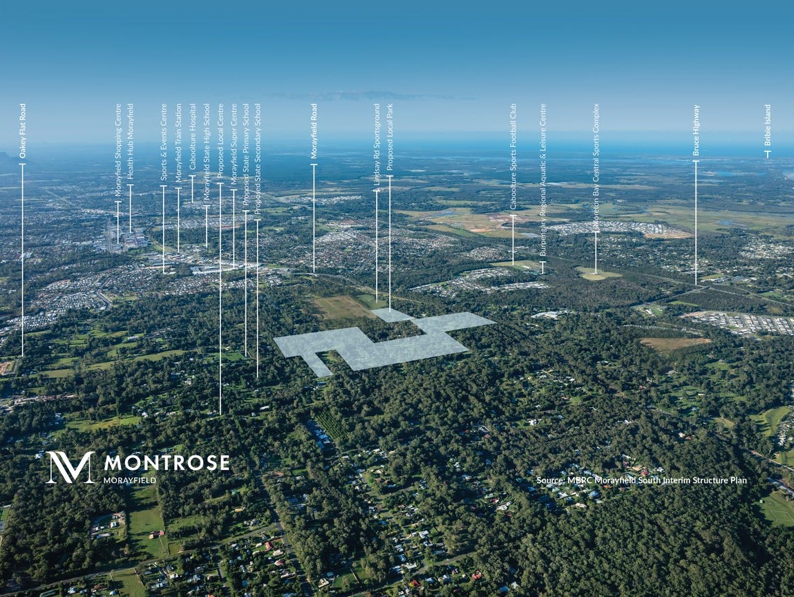 Montrose Estate - Morayfield Aerial