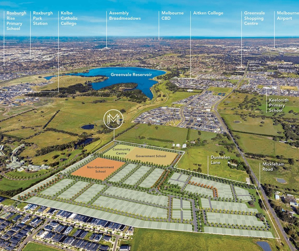 Montview Estate - Craigieburn Aerial