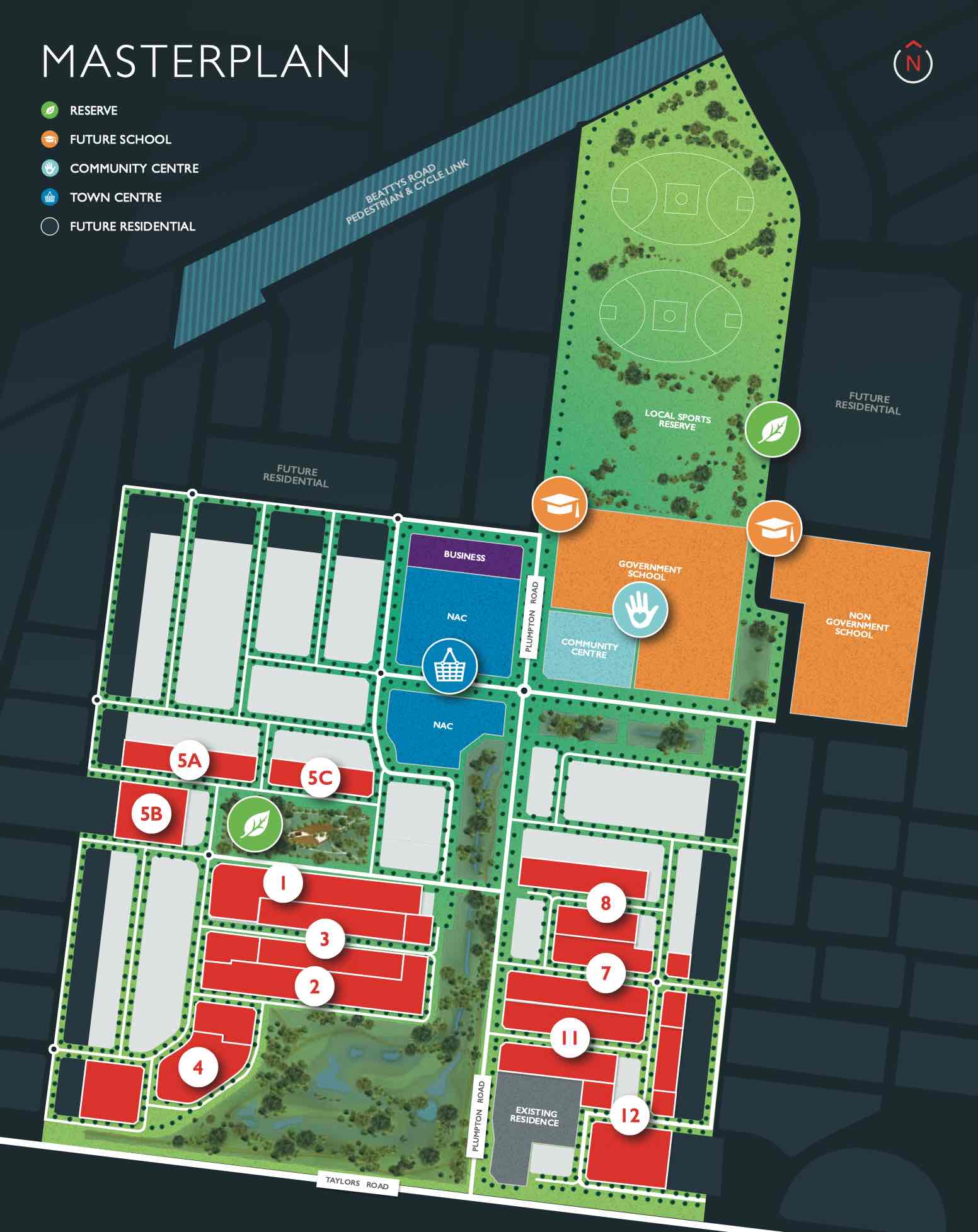 Monument Bonnie Brook Masterplan