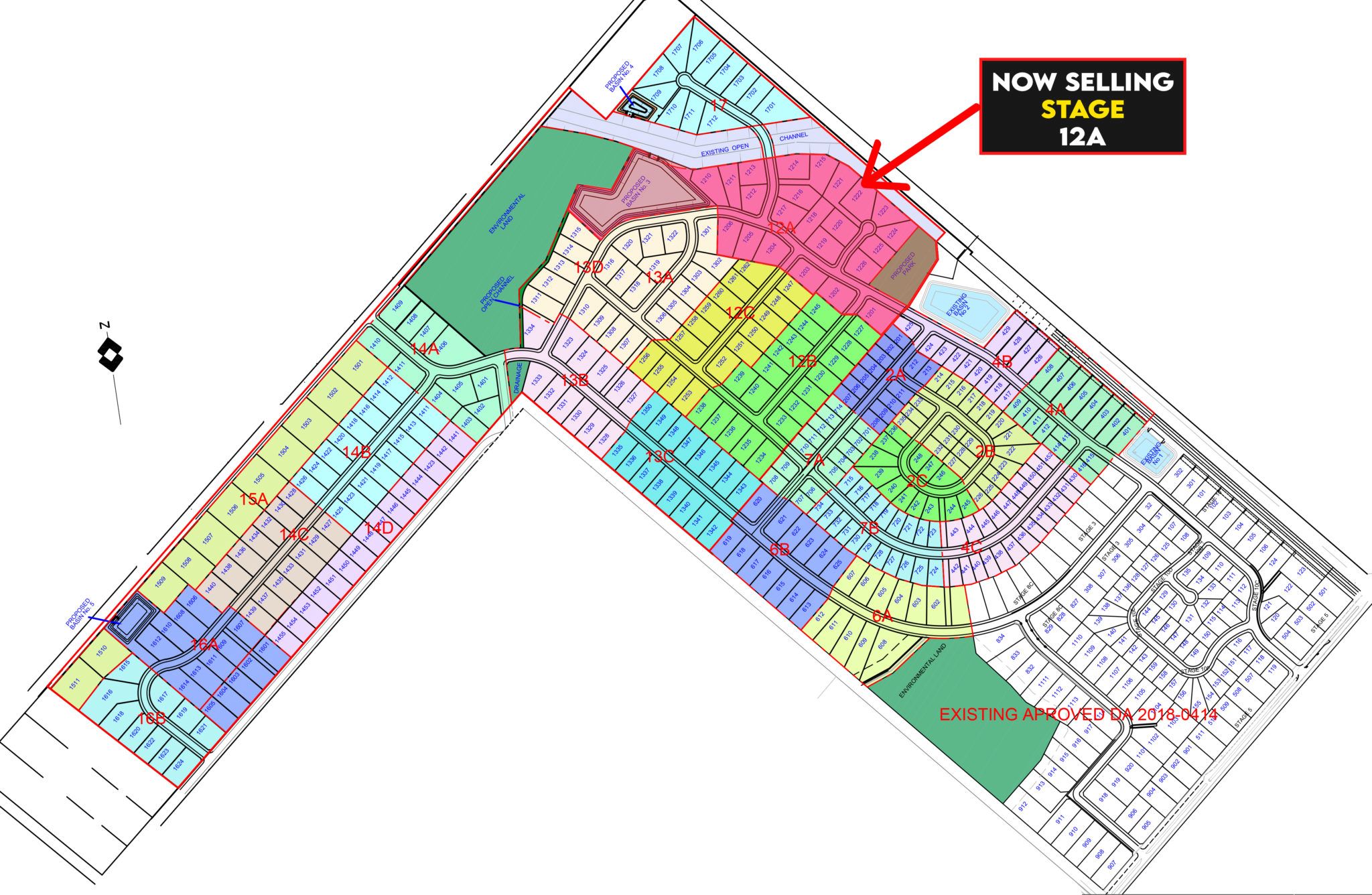 Moore Creek Gardens Estate - Moore Creek Masterplan