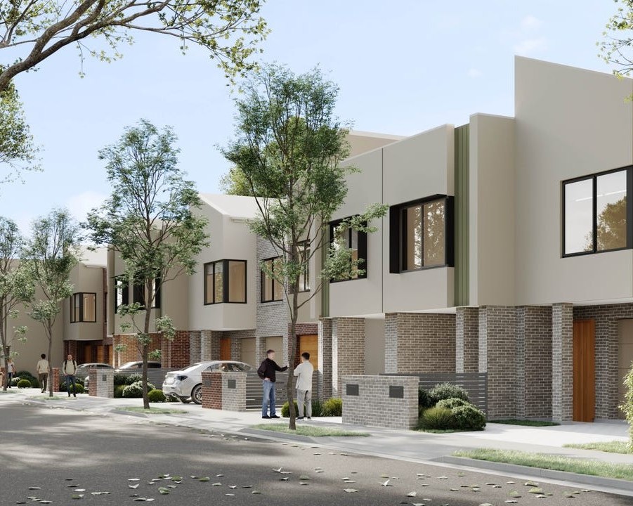 Mooringe Mews Estate - Plympton Streetscape