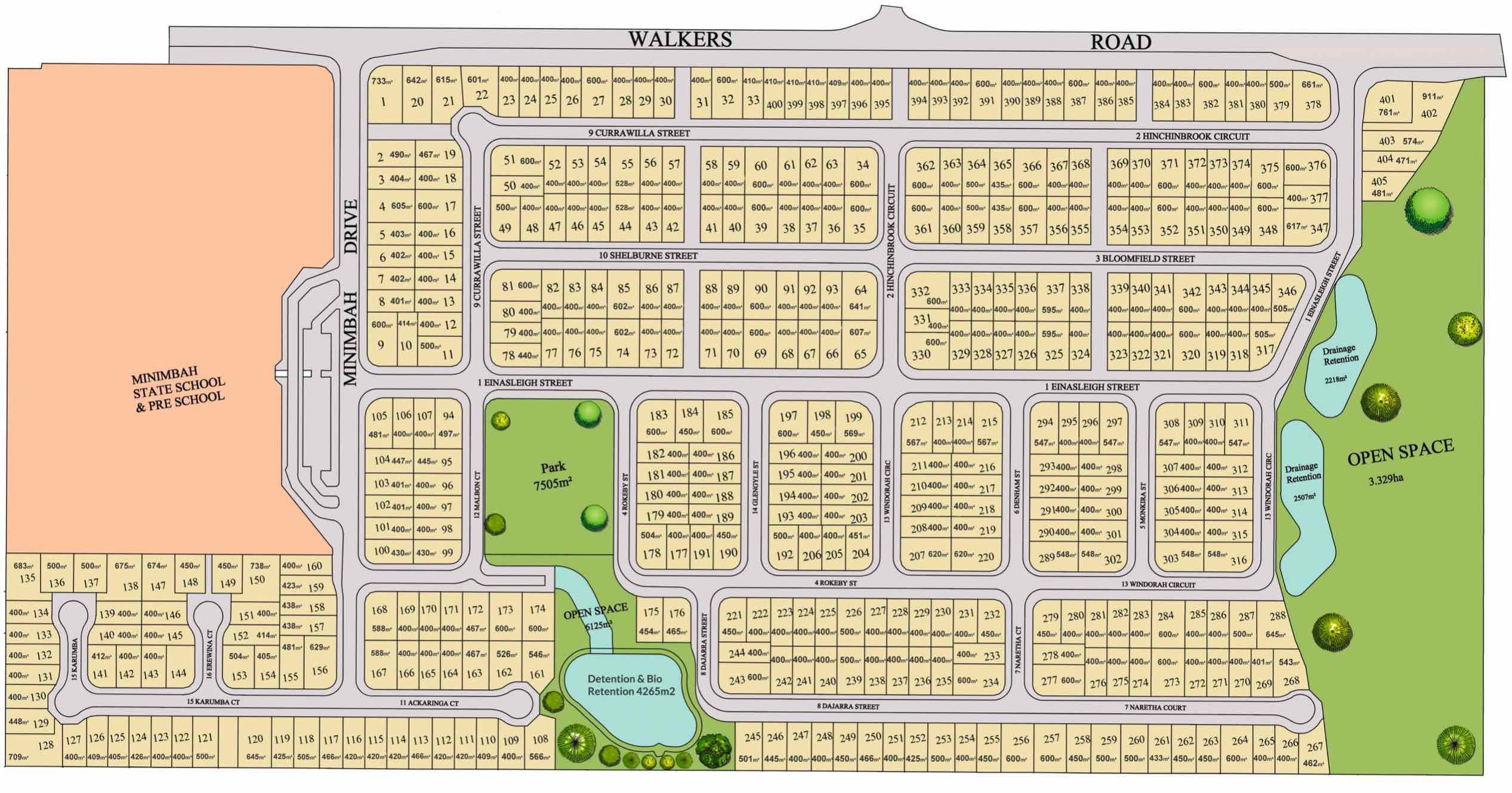 Morayfield Landing Estate - Morayfield Masterplan