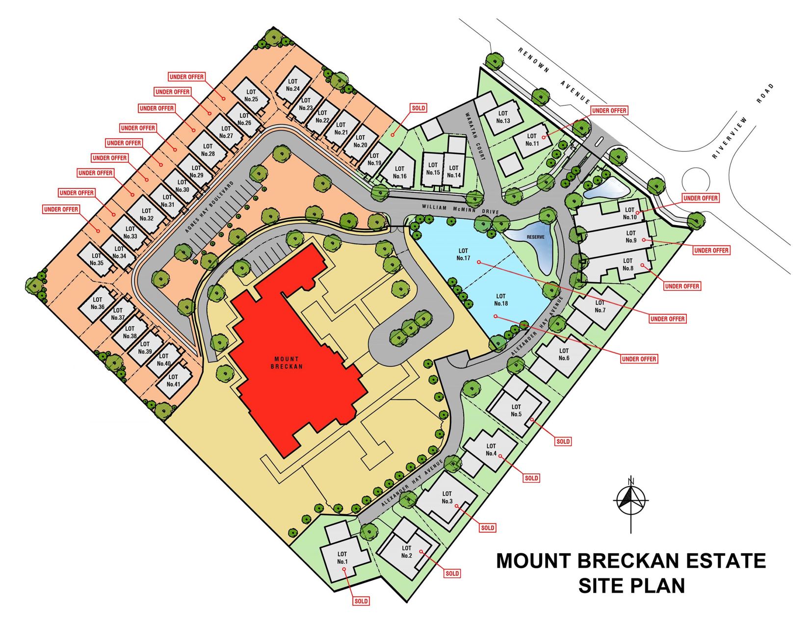 Mount Breckan Estate - Victor Harbor Master Plan