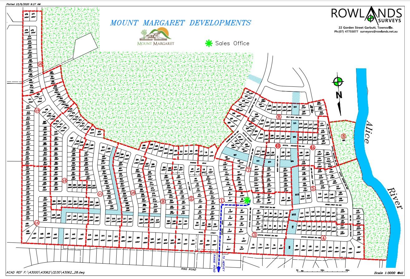 Mount Margaret Estate - Alice River Masterplan