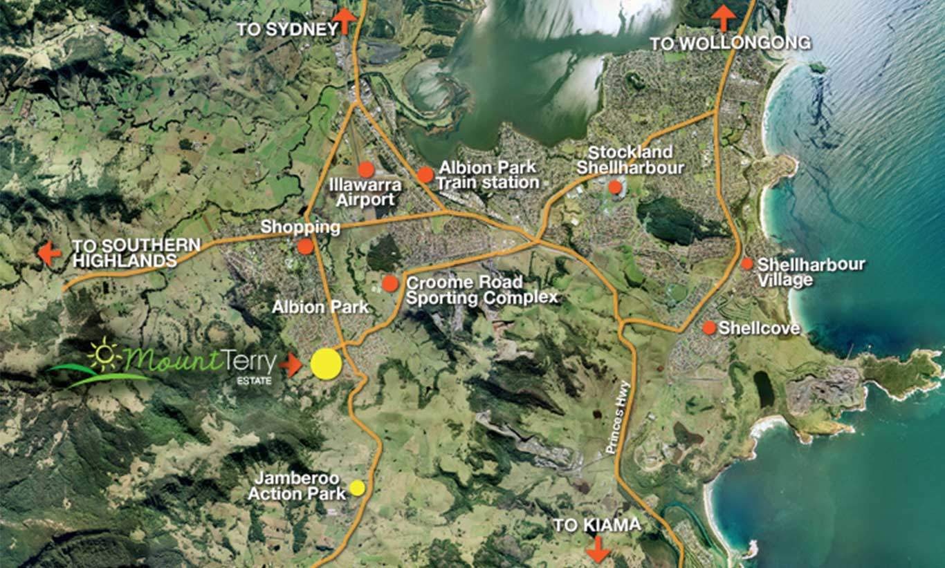 Mount Terry Estate - Albion Park Location